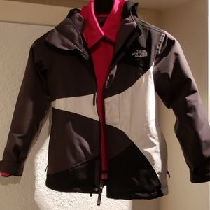 Girls North Face coat